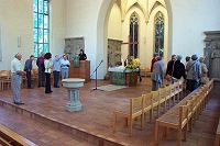 Blick in die Hochberger Kirche