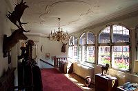 Im um 1700 barock gestalteten Laubengang