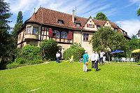 Gartenansicht von Schlo Kleiningersheim