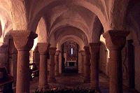 Die Krypta der Stiftskirche
