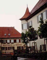 GASTHAUS zur KRONE in Gündelbach (click to enlarge)